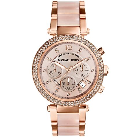 michael kors mk5896 parker round adult female watch|Michael Kors parker mk5896.